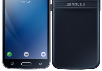 Смартфон Samsung Galaxy J2 Pro отличается от младшей версии лишь объёмом оперативной и флэш-памяти