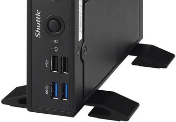 Высота мини-ПК серии Shuttle XPC slim DS67 составляет всего 39,5 мм