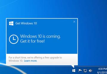 Возможность бесплатного обновления до Windows 10 исчезнет на этой неделе