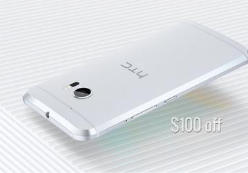 Цена на смартфон HTC 10 вновь снижена на $100