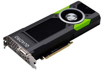 Представлены профессиональные ускорители Nvidia Quadro P5000 и P6000 