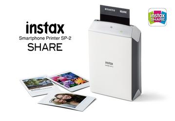 Портативный принтер для печати фотографий со смартфона Fujifilm Instax Share Smartphone Printer SP-2 укажет даже количество «лайков»