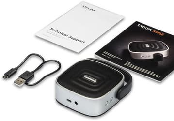 Мобильная акустическая система TP-Link Groovi Ripple BS1001 работает автономно до четырех часов