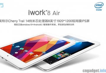 Cube iWork 8 Air: доступный планшет с восьмидюймовым экраном разрешения 1920 х 1200 пикселей