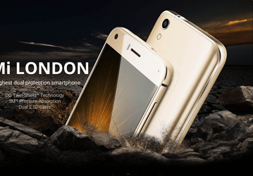 Экран смартфона Umi London защищен по технологии DG Twin Shield