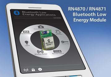 Модули Microchip RN4870 и RN4871 соответствуют спецификации Bluetooth 4.2
