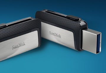 Флэш-накопители SanDisk Ultra Dual Drive USB Type-C оснащены разъёмом USB-C