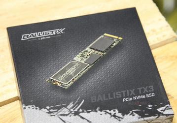 В твердотельных накопителях Crucial Ballistix TX3 PCIe NVMe типоразмера M.2 используется контроллер Silicon Motion SMI2260H 