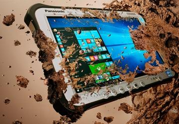 Защищённый планшет Panasonic Toughpad FZ-G1 получил очередное обновление и теперь основан на процессоре Core i5-6300U