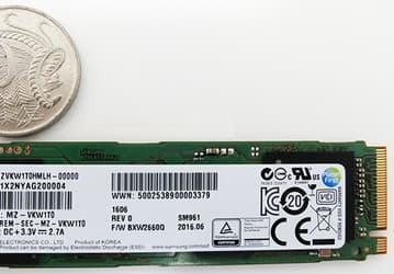 SSD Samsung SM961 типоразмера M.2 с поддержкой NVMe оказались не только быстрее, но и дешевле предшественников