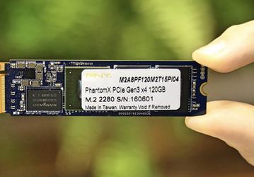 PNY PhantomX — SSD формата M.2 с поддержкой интерфейса NVMe