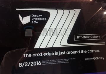 Анонс смартфона Samsung Galaxy Note 7 ожидается 2 августа