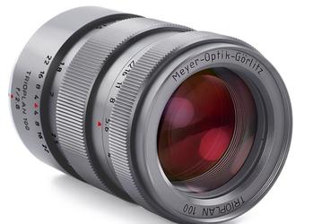 Столетие объективов Trioplan отмечено выпуском моделей Trioplan f2.8/100 Titanium и Trioplan f2.8/100 Golden Eye