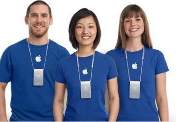 Воры, одетые как сотрудники Apple, в очередной раз крадут смартфоны iPhone из официального магазина