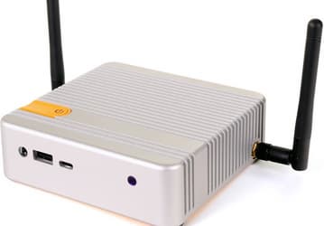 Индустриальный мини-ПК Logic Supply CL100 заключен в металлический корпус с пассивным охлаждением