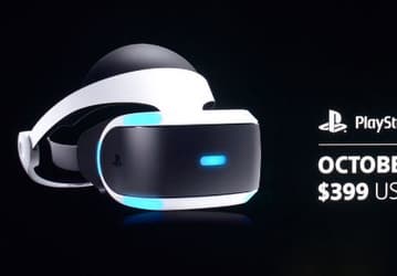 Гарнитура виртуальной реальности PlayStation VR поступит в продажу 13 октября