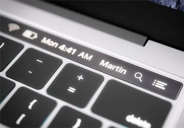 Изучение macOS Sierra подтверждает наличие в MacBook Pro сенсорной панели OLED