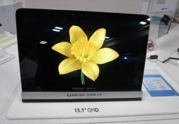 У Samsung готовы дисплеи OLED разрешением 2560 x 1440 пикселей для ноутбуков