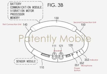 Samsung патентует умное ожерелье, которое может быть оснащено голографическим интерфейсом