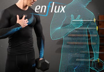 В спортивный костюм Enflux Smart Clothing встроено десять датчиков движения