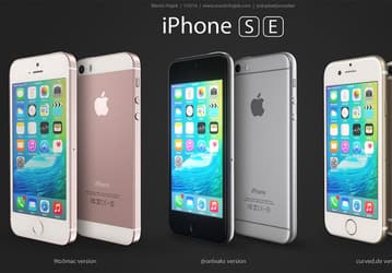 Художник смоделировал внешний вид смартфона Apple iPhone 5se