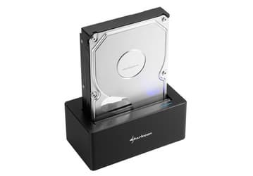 Док-станция Sharkoon SATA QuickPort USB 3.1 Type C оснащена портом USB-C 3.1