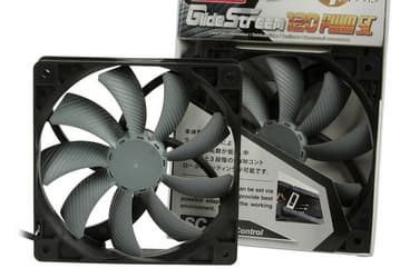 Scythe GlideStream 120 PWM SC — корпусной вентилятор с собственным переключателем режимов работы