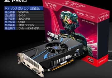 Новая версия видеокарты AMD Radeon R7 350 основана на GPU Cape Verde в обеих его ипостасях