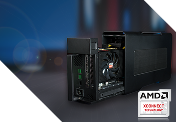 Представлена технология AMD XConnect для подключения внешних видеокарт к ноутбукам посредством порта Thunderbolt 3