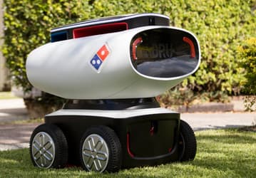 Domino's анонсирует робота, доставляющего пиццу
