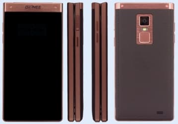 Смартфон Gionee W909 в форм-факторе «раскладушка» единственный в этом сегменте получит сканер отпечатков пальцев