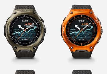 Названа дата начала продажи и цена защищенных умных часов Casio WSD-F10, работающих автономно в течение месяца