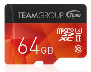 Скорость карт памяти Team Group Xtreem Micro SDXC UHS-II U3 в режиме чтения достигает 250 МБ/с, в режиме записи — 100 МБ/с