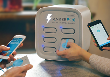 Компания AnkerBox предложит сервис по прокату портативных аккумуляторов