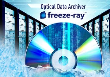 Panasonic увеличивает объем оптических дисков Archival Disc для системы freeze-ray до 300 ГБ