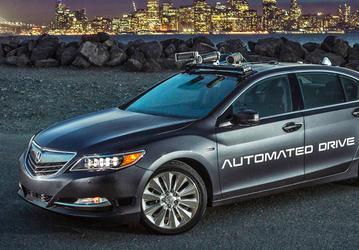 Представлен самоуправляемый автомобиль Automated Acura RLX Development Vehicle второго поколения 