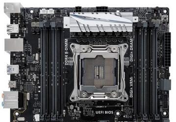 Asus представила четыре системных платы с набором логики Intel X99