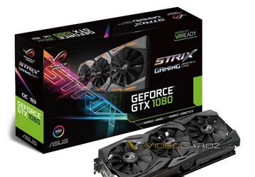 Фотогалерея дня: нереференсные видеокарты GeForce GTX 1080 в исполнении Asus, Gigabyte, Zotac, EVGA и Gainward