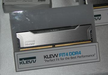 Модули памяти Klevv Fit 4 DDR4 будут предложены в комплектах объемом до 32 ГБ