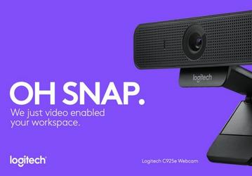 Logitech C925e — web-камера стоимостью $100 с возможностью закрыть объектив