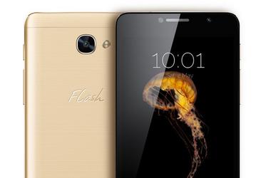 Смартфон Alcatel Flash Plus 2: металлический корпус, ЦАП AKM4375, сканер отпечатков пальцев и стоимость $160