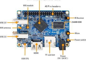 Одноплатный ПК Orange Pi Lite при цене $12 получил адаптер Wi-Fi и SoC AllWinner H3