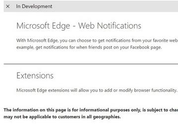 Мобильная версия браузера Edge также получит поддержку расширений