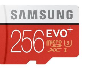За карту памяти microSD Samsung Evo Plus объёмом 256 ГБ придётся отдать $250