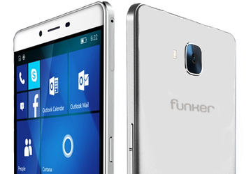 Шестидюймовый смартфон Funker W6.0 Pro 2 получил SoC Snapdragon 617, Windows 10 и поддержку Continuum