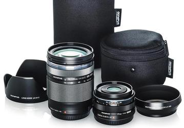 Olympus предлагает сэкономить на покупке объективов системы Micro Four Thirds, представив два новых комплекта