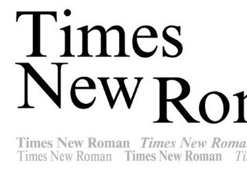 Шрифт Times New Roman в России могут заменить на отечественный вариант