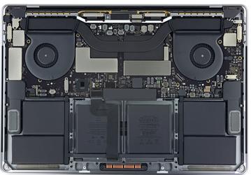 Старший из новых ноутбуков Apple MacBook Pro тоже совершенно непригоден к ремонту