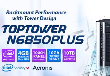Конфигурация NAS Thecus N6850Plus включает процессор Intel Xeon E3-1225 и 4 ГБ памяти DDR3