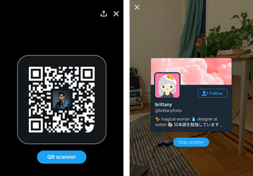 Социальная сеть Twitter добавила функцию идентификации посредством QR-кодов, которой не будет пользоваться практически никто